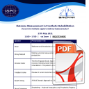 Outcome Measurement in Prosthetic Rehabilitation